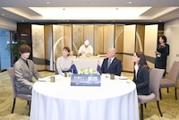 「ニュージーランド政府観光局ラクソン首相来日イベント」の様子。