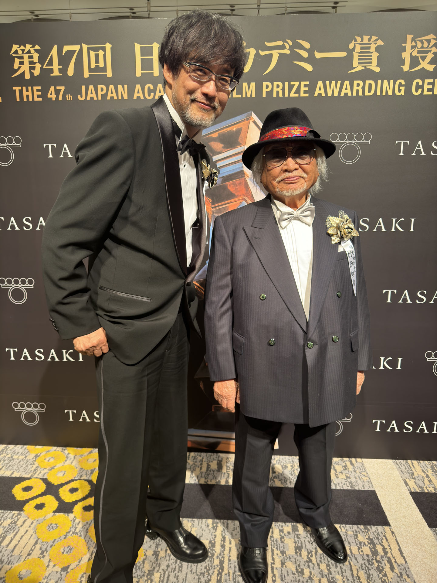 左から山崎貴監督、村瀬継蔵監督。