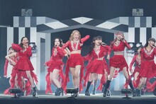 「ANGERME CONCERT 2024 SECRET SECRET 佐々木莉佳子 FINAL『愛情の世界へ、君もおいでよ』」の様子。