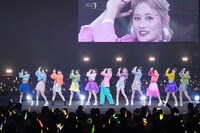 「ANGERME CONCERT 2024 SECRET SECRET 佐々木莉佳子 FINAL『愛情の世界へ、君もおいでよ』」の様子。