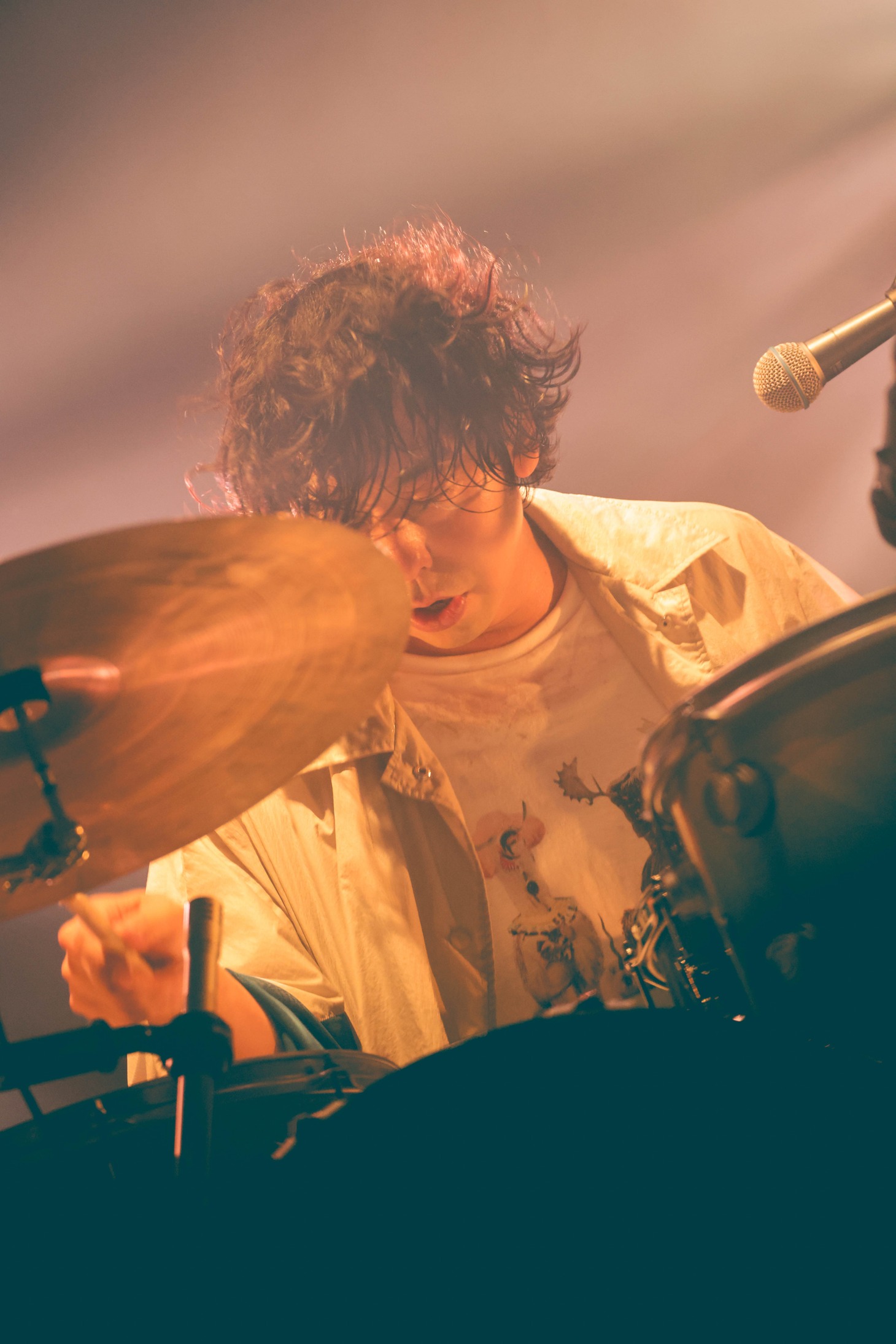 鈴木貴雄（Dr / UNISON SQUARE GARDEN）（撮影：渡邉一生）