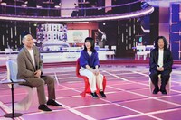 左から東野幸治、橋本絵莉子、又吉直樹。(c)読売テレビ