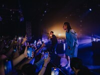 Daichi YamamotoとKaneee。（撮影：Daiki Miura）