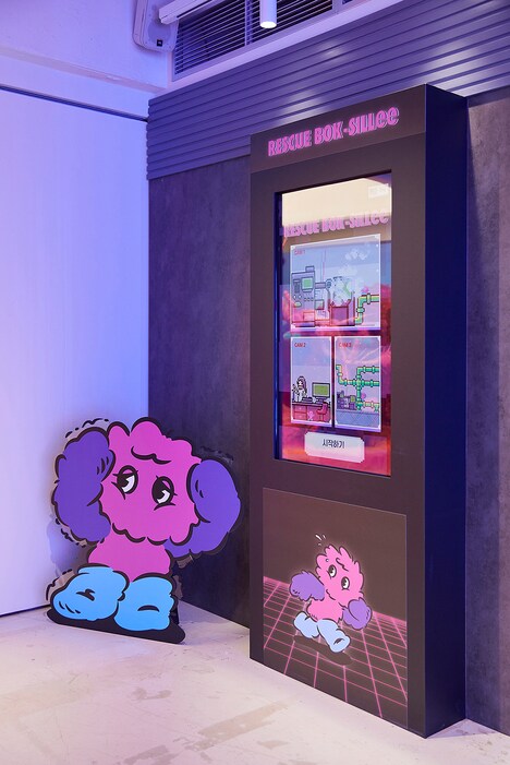 「Mr. Freak’s Lab ： Sweet Escape」韓国開催時の展示。