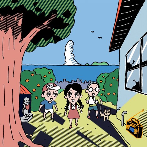 岡村和義「少年ジャンボリー」配信ジャケット