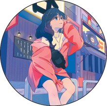 the band apart「ダウンタウンep」特典缶バッジのデザイン。