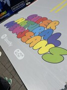 「Spotify x NewJeans "Supernatural" POP-UP EXPERIENCE」の様子。