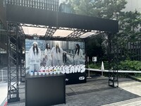 「Spotify x NewJeans "Supernatural" POP-UP EXPERIENCE」の様子。