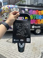 Spotify x NewJeans カップホルダー付きリユースカップ