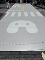 「Spotify x NewJeans "Supernatural" POP-UP EXPERIENCE」の様子。