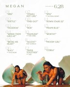 ミーガン・ジー・スタリオン「MEGAN」トラックリスト
