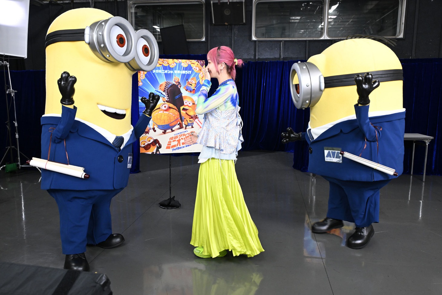 LiSAとエージェントミニオン。