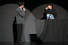 佐藤大樹（FANTASTICS）と木全翔也（JO1）。