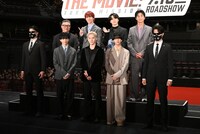 「逃走中 THE MOVIE」完成披露の様子。