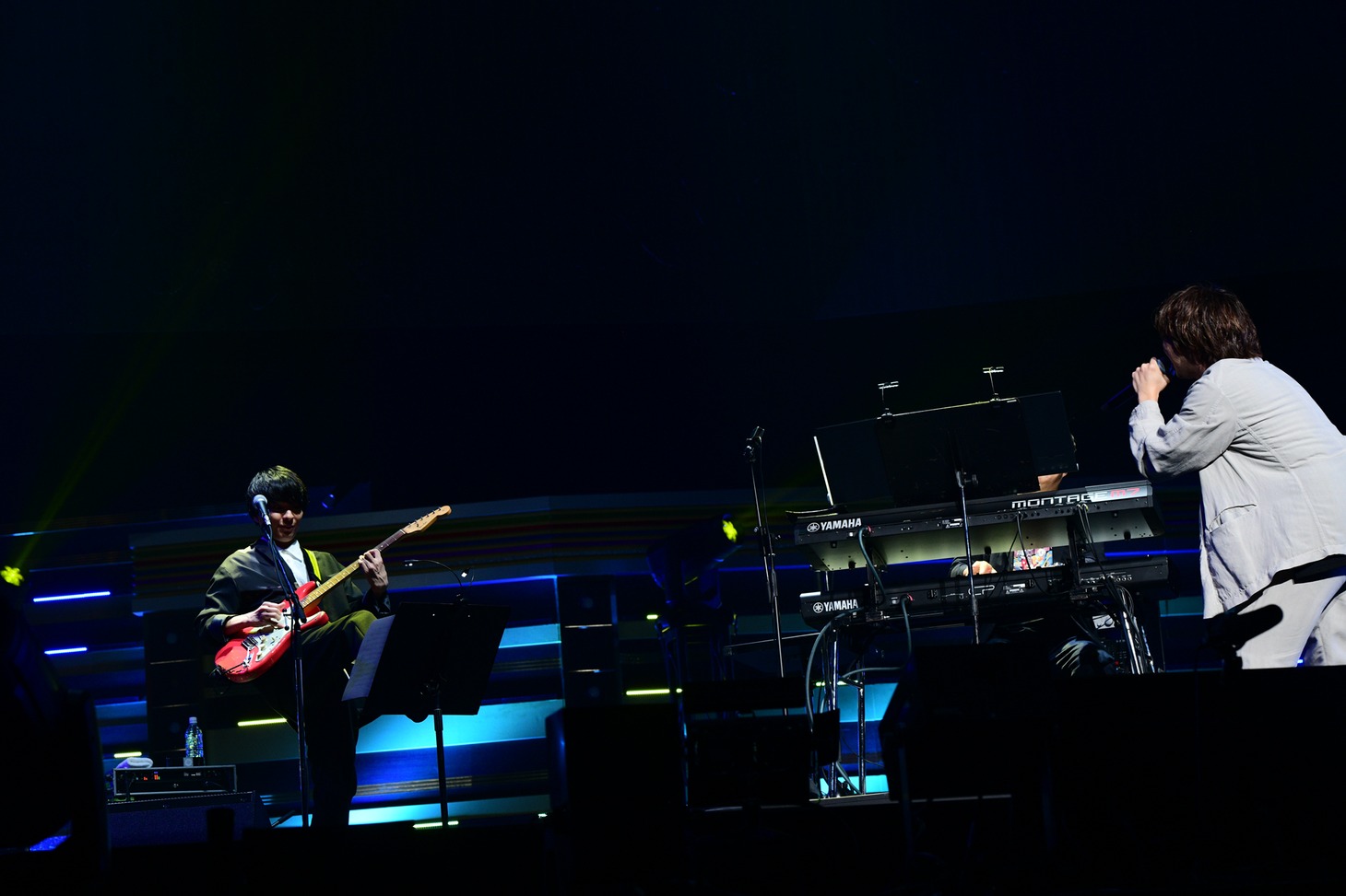 EIGHT-JAMスペシャルバンドと三浦大知のパフォーマンス。 (c)EIGHT-JAM FES / Photo by 岸田哲平