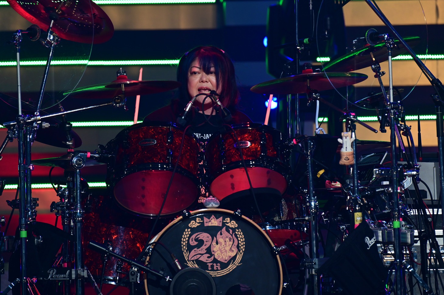 河本あす香（打首獄門同好会） (c)EIGHT-JAM FES / Photo by 岸田哲平