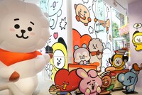 1F LINE FRIENDS SQUAREの様子。