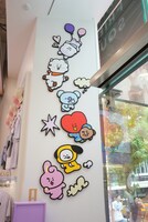 1F LINE FRIENDS SQUAREの様子。