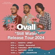 「Ovall "Still Water" Release Tour 2024」告知ビジュアル
