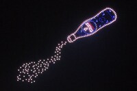 ドローンショー演出イメージ