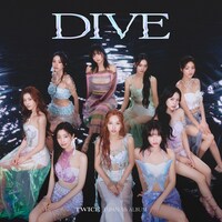 TWICE「DIVE」初回限定盤Bジャケット
