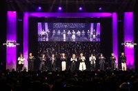 「INI 6TH SINGLE ”THE FRAME” PREMIUM SHOW CASE」の様子。(c)LAPONE Entertainment