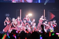 「BEYOOOOONDS LIVE TOUR 2024 SPRING ～PERSOOOOONALITY『Wings of Dreams』～」東京・豊洲PIT公演の様子。
