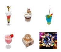 左上から時計回りで「天上の上様レインボーカクテル」「歌うオーレ・オレ！」「南のカルナバル」「上様踊る!テキーラ観覧車」「隣の上様からです」「恋せよアミーゴ」。