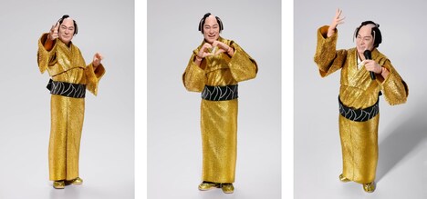 あんな動きもこんな動きもできる「S.H.FiguartsマツケンサンバII」。(c)SANKI PROMOTION