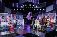 倖田來未、Little Glee Monster、音道楽HOST。(c)読売テレビ