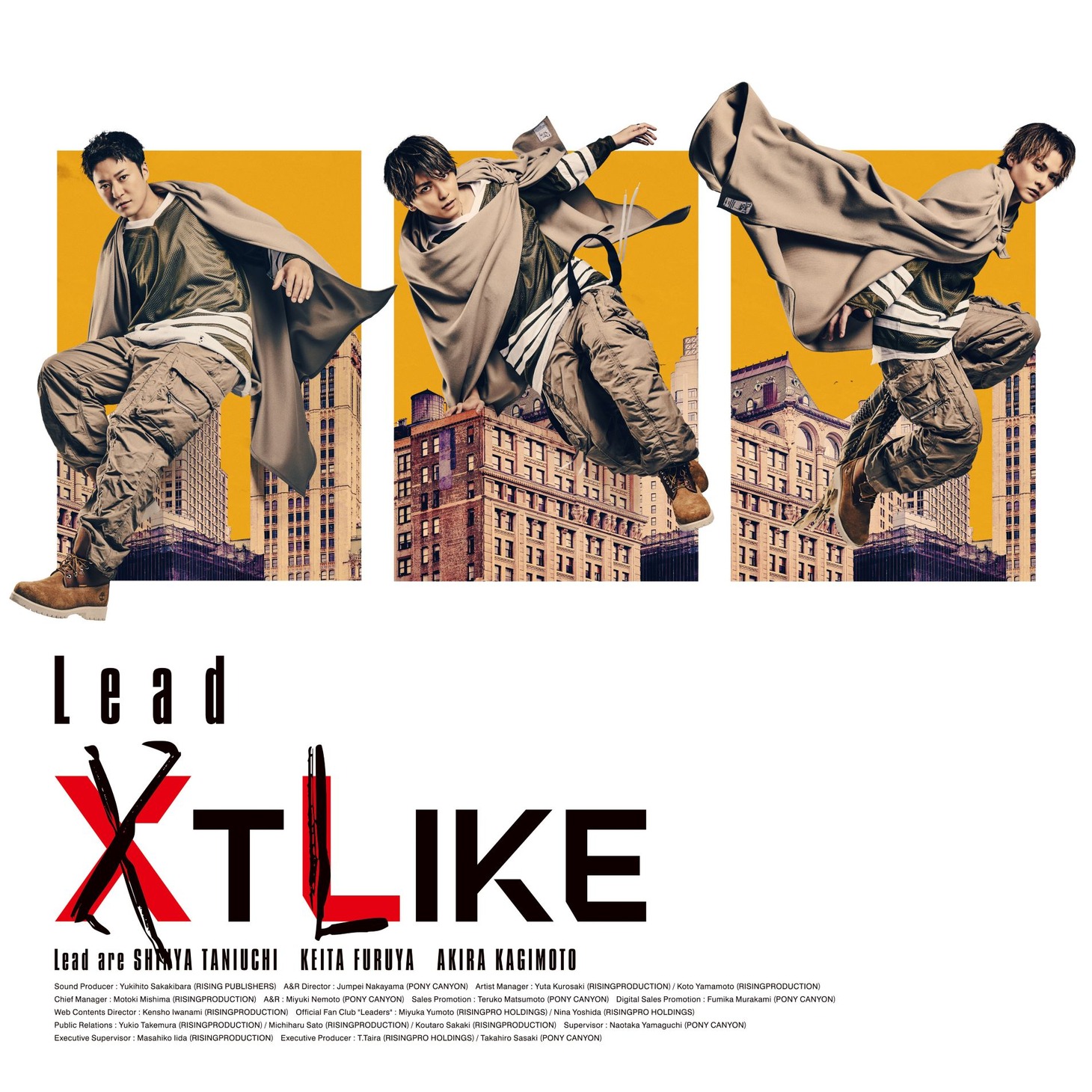 Lead「XTLIKE」初回限定盤ジャケット