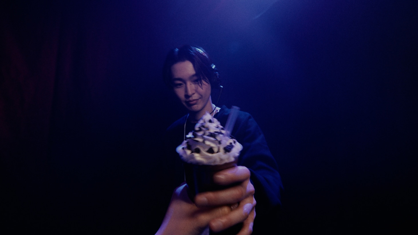 「マックカフェ『aespa』篇」CMより。