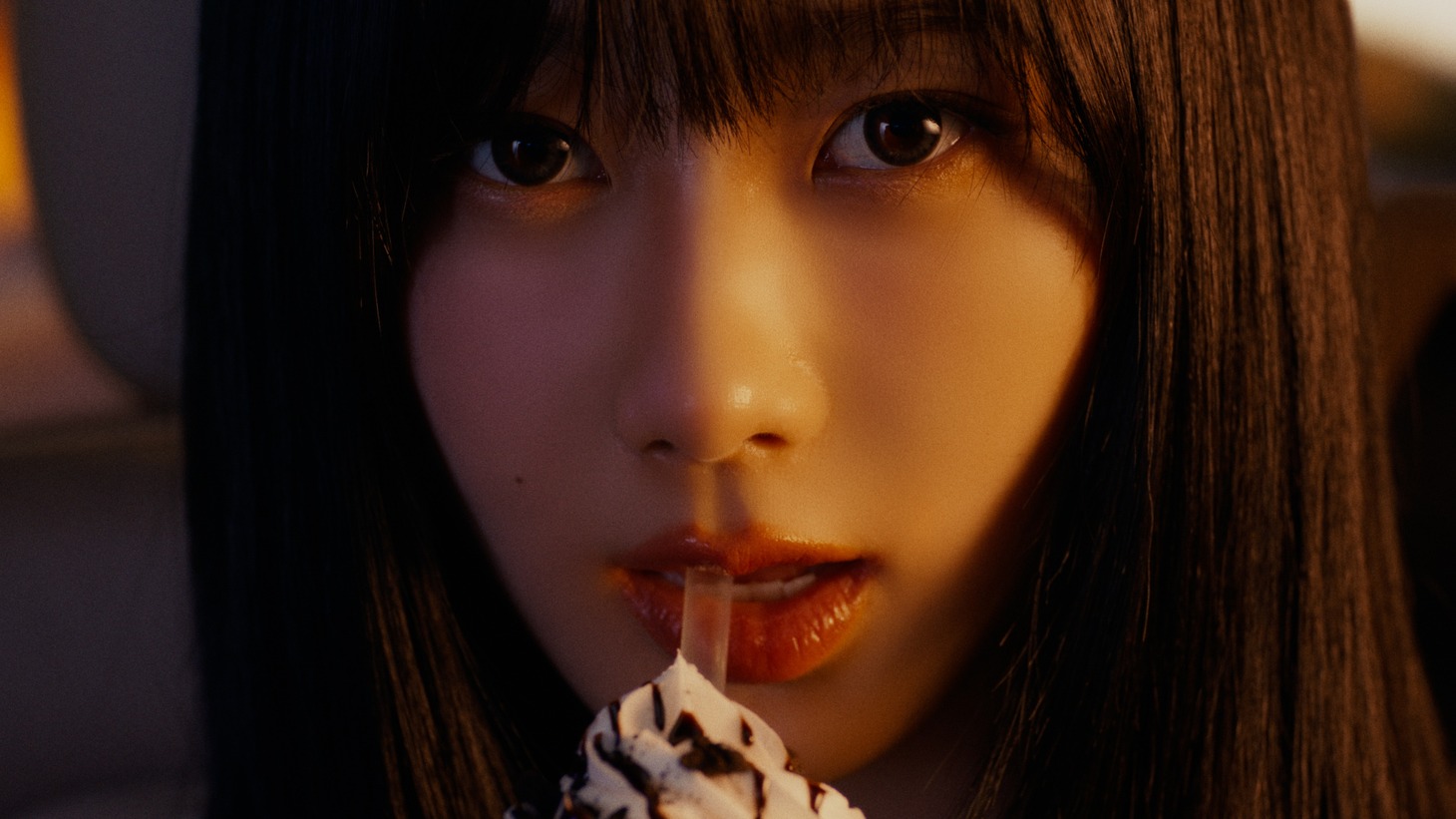 「マックカフェ『aespa』篇」CMより。