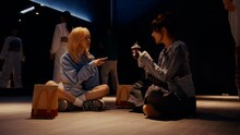 「マックカフェ『aespa』篇」CMより。