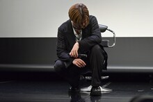 IKKOの「どんだけ～！」連発に大ウケするカイ（超特急）。