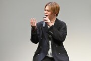 副題「花の咲く音」はどんな音か問われ「ポコッポコッ」と表現するカイ（超特急）。