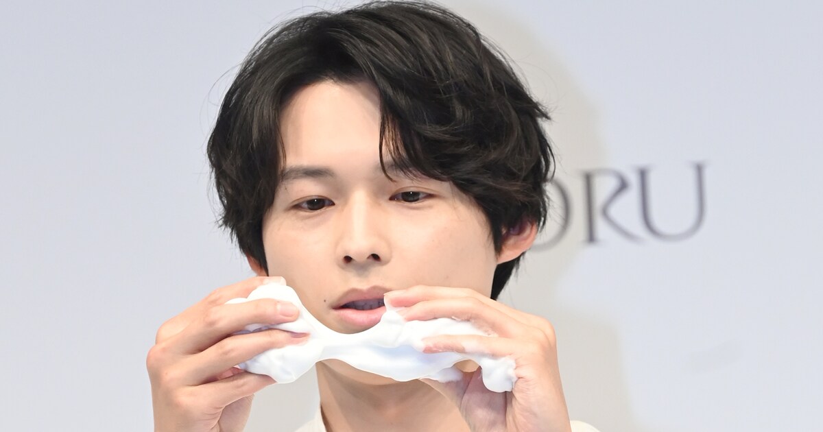 松村北斗が洗顔料CMに出演「誰が僕を知ってたんだ」（イベントレポート 