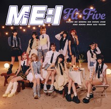 ME:I「Hi-Five」通常盤ジャケット