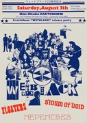 WETBLACK 1stアルバム「WETBLACK」発売記念ライブフライヤー