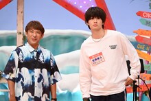 酒井健太と佐野勇斗（M!LK）。