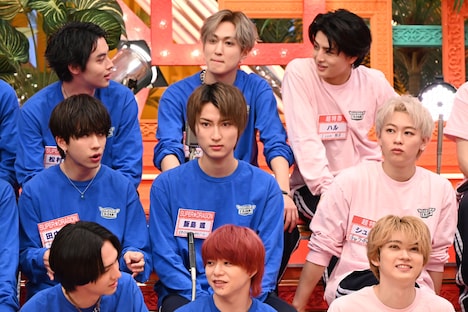 「DAN! DAN! EBiDAN!」収録の様子。