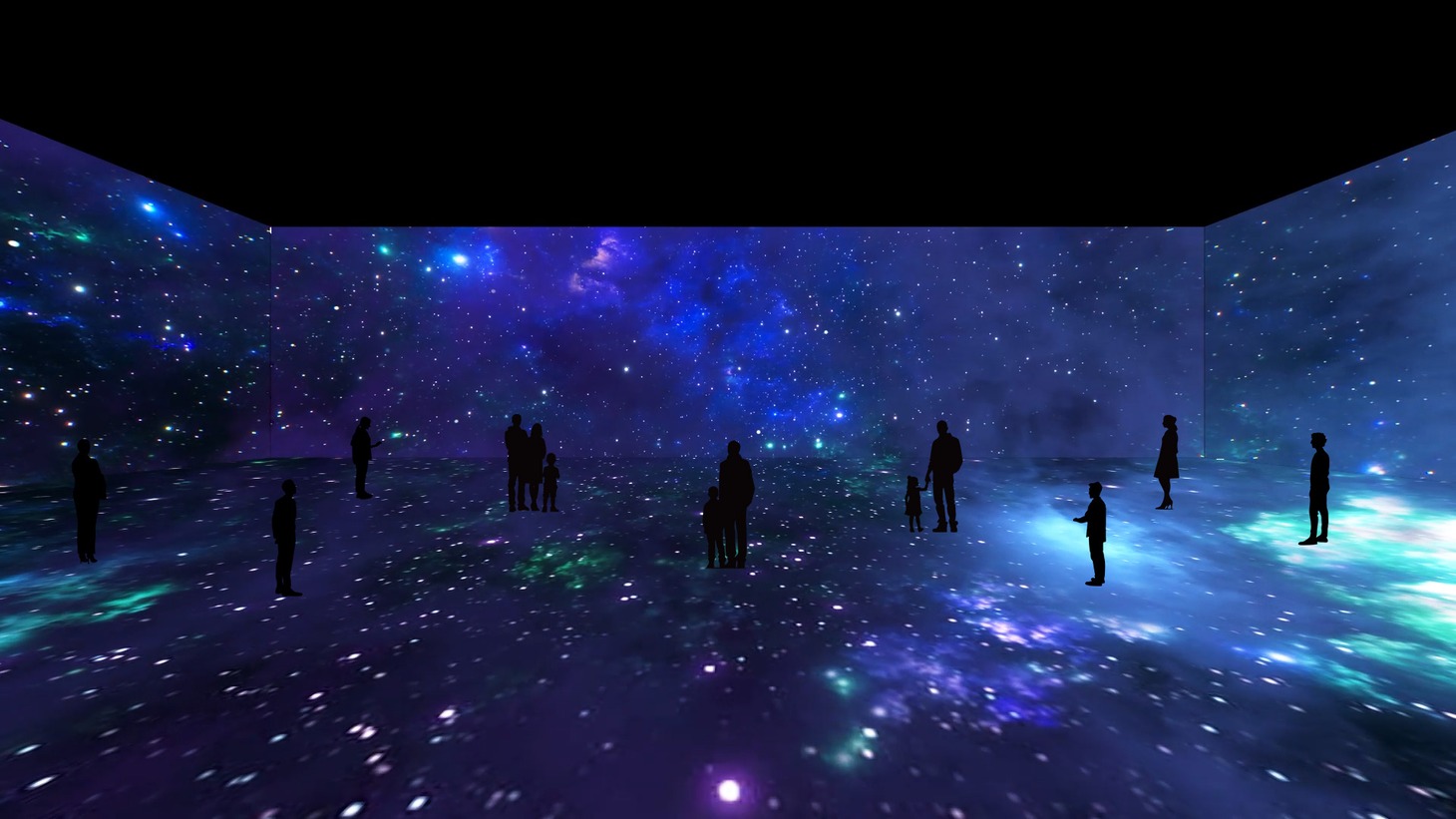 「Immersive Museum YOASOBI ―『海のまにまに』が、できるまで。―」イメージ。