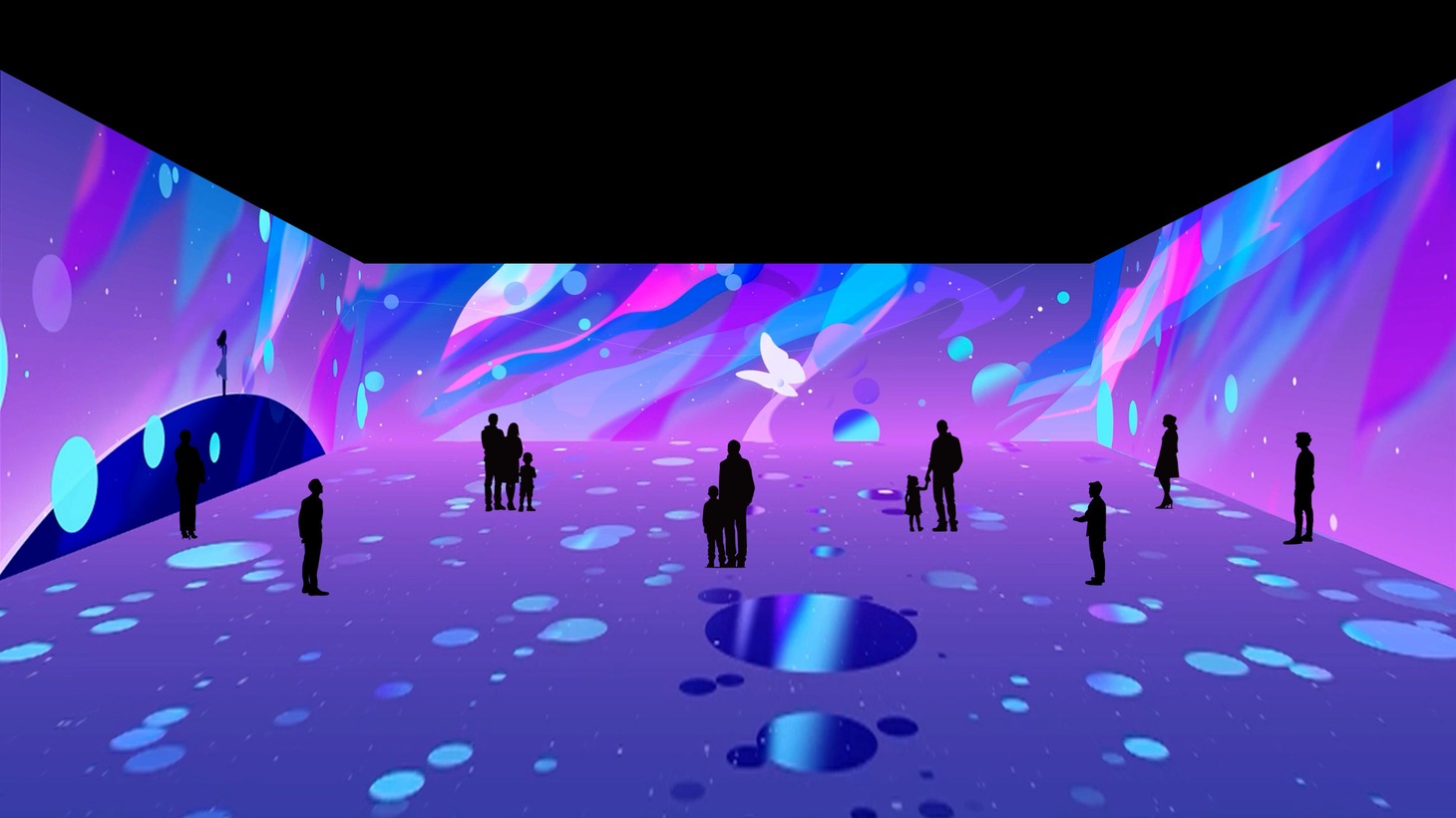 「Immersive Museum YOASOBI ―『海のまにまに』が、できるまで。―」イメージ。