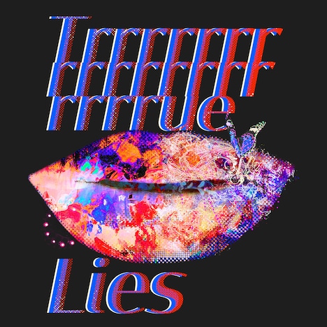 凛として時雨「Trrrrrrrrrrrrrrrrrrrue Lies」配信ジャケット