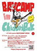 「ATF 25th presents BAYCAMP 2024」出演アーティスト告知ビジュアル