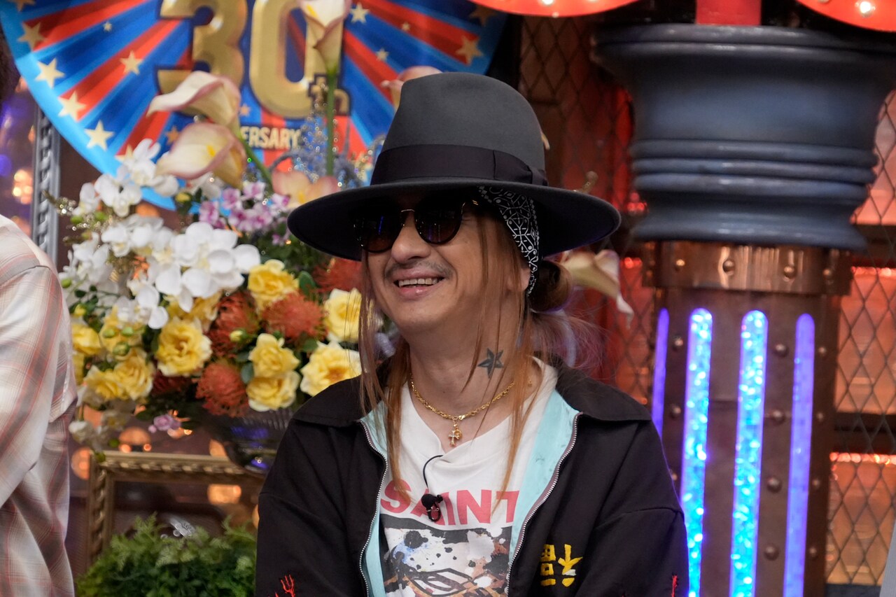 自宅では土足の清春、独自のトイレルールにスタジオ騒然「ダウンタウンDX」