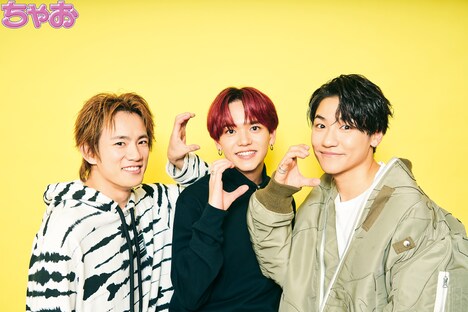 左から浦川翔平、中島颯太、小森隼。（撮影：斎藤大嗣）