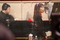 アイナ・ジ・エンド＆坂東祐大「創造」レコーディング風景。