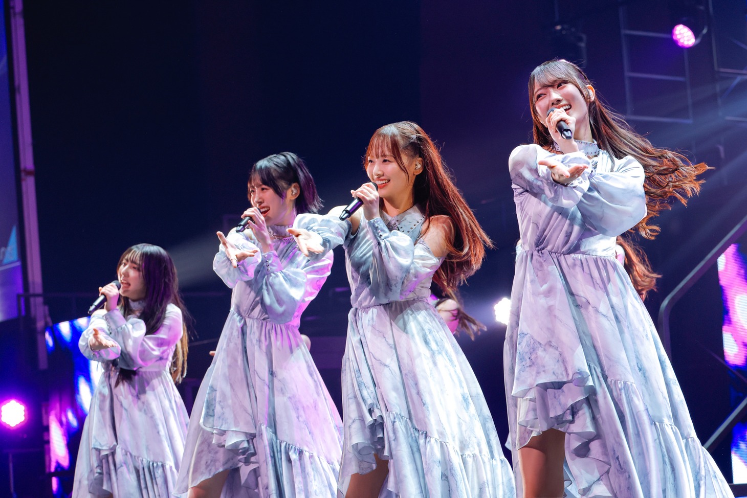 「11th Single ひなた坂46 LIVE」の様子。（撮影：上山陽介）
