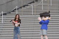 「名探偵コナンランド」開催記念オープニングイベントの様子。(c)青山剛昌／小学館・読売テレビ・TMS 1996